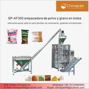 máquina empacadora de polvo en bolsa